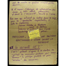 Participer = cautionner une politique réactionnaire = céder devant la matraque.