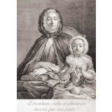 Éducation sèche et rebutante donnée par une prude.