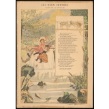 Les Deux Chèvres. (Fable de La Fontaine).