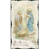 Image religieuse. Prions Marie, prions Joseph de faire agréer à Jésus le don de notre coeur.