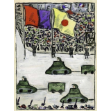 Défilé militaire le 11 novembre 1938. 