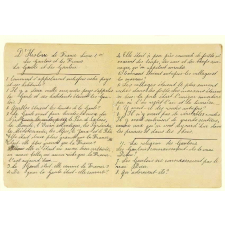 Cahier de poésies et d'histoire.