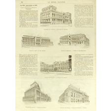 Les Fêtes universitaires de Lille. Faculté des sciences : Institut de Physique. Faculté de Droit et des Lettres. Faculté de Médecine : Institut de Mathématiques. Faculté de médecine : Institut de Pharmacie. Faculté des Sciences : Institut de Chimie. Faculté des sciences : Institut d'histoire naturelle.