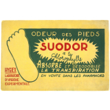Buvard publicitaire. Suodor à la chrorophylle.