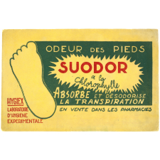 Buvard publicitaire. Suodor à la chrorophylle.