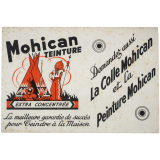 Buvard publicitaire. Mohican Teinture.