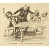 Tom Sawyer. Une Conversation interrompue.