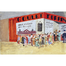La Queue chez Goulet-Turpin.