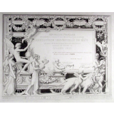 Exposition Universelle de 1889. Le jury international des récompenses décerne un diplôme de Grand Prix.