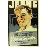 Jeune. Pour toi. Pour les tiens. Pour nos prisonniers. Exerce un bon métier en contribuant à la relève.