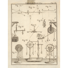 Planche de Physique. La poulie. Les forces.