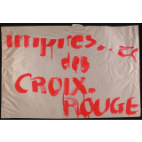 Impression des croix-rouges.