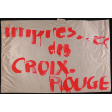 Impression des croix-rouges.