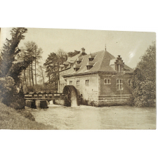 Université Catholique de Louvain - Catholic University of Louvain - Catholieke Hoogeschool van Leuven - 2e série - Le moulin du château d'Arenberg (Cité Universitaire d'Héverlé) - The Mill of Arenberg Castle midst the new University group of technical schools - Molen van het Kasteel van Arenberg (Cité universitaire Tecnische scholen te Heverlee).