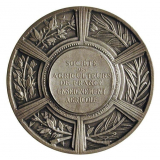 Médaille de la Société des Agriculteurs de France pour l'enseignement agricole. 
