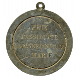 Médaille de prix d'Assiduité et de Bonne Conduite. 
