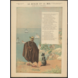 Le Berger et la mer. (Fable de La Fontaine).