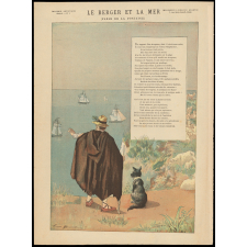 Le Berger et la mer. (Fable de La Fontaine).