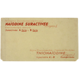 Buvard publicitaire. Naïodine suractivée Logeais.