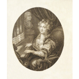 Louise Eléonore Delatour Depil. D.me de Warens, Née en 1699 et morte en 1765.