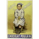 Goûtez et comparez. Chocolat Poulain.