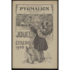 Grands magasins de nouveautés de Pygmalion. Jouets, étrennes 1908.