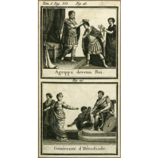 Agrippa devenu roi. Générosité d'Hérodiade.