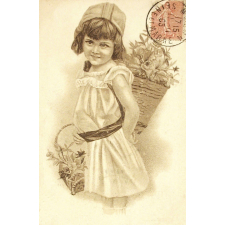 La Petite marchande de fleurs.