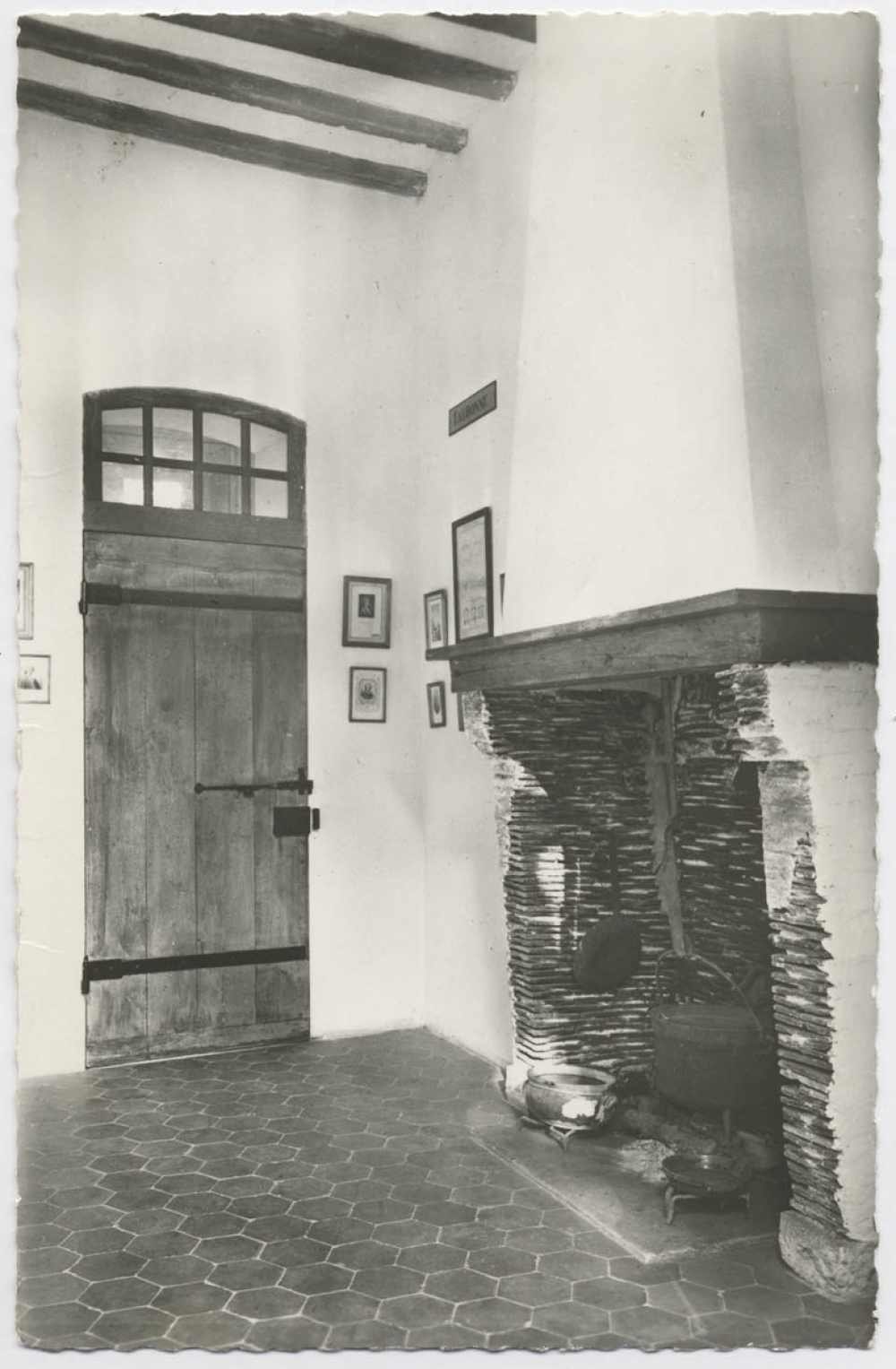 Le Montlouis de J. J. Rousseau. Montmorency (S.-et-Oise). La cuisine de Jean-Jacques.