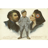 Désormais les fils d'Alsace seront tous des soldats Français - The sons of Alsace shall forever after be soldiers of France.