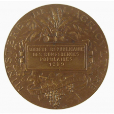 Médaille du Ministère de l'Agriculture. 