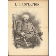 M. Jules Lemaitre. D'après une photographie prise dans son cabinet de travail, le 13 janvier 1896.