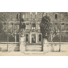 Montauban - Portail du Lycée Ingres - Arago - Michelet.