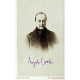 Auguste Comte. 