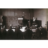 Ecole Normale d'Instituteurs de Châteauroux - La classe de dessin d'imitation (le 25 octobre 1899). 