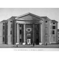 Vue extérieure de l'Ecole de Droit.