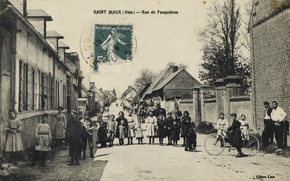 Saint-Maur (Oise) - Rue de Feuquières.
