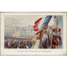 4 Septembre 1870, Proclamation de la République.