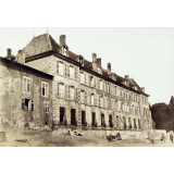 Ecole primaire supérieure de filles de Pont-à-Mousson - Maison vue de la Moselle. 