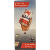Buvard publicitaire. Mobiloil.