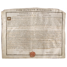 Lettres de licence en médecine.
