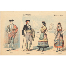 Peuples d'Espagne et Portugal.