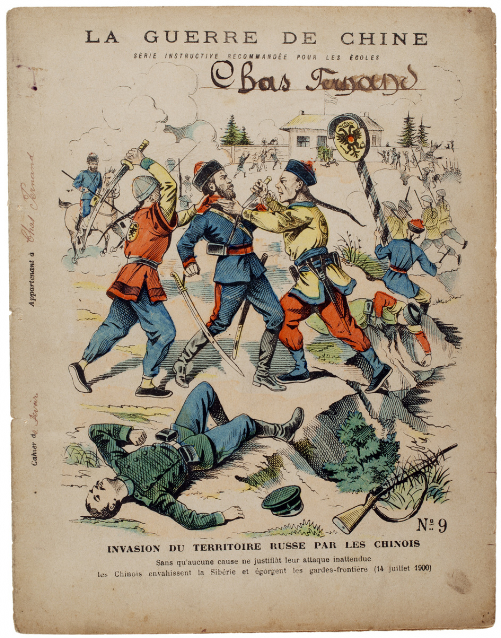 Invasion du territoire russe par les Chinois - La guerre de Chine n°9.