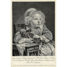 La petite Fille au capucin de bois. 