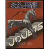 Aux Trois Quartiers, Paris. Jouets, étrennes.