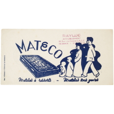 Buvard publicitaire. Mateco.