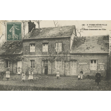 666 - St-Pierre-Bénouville (Seine-Inf.) - L'Ecole Communale des Filles.