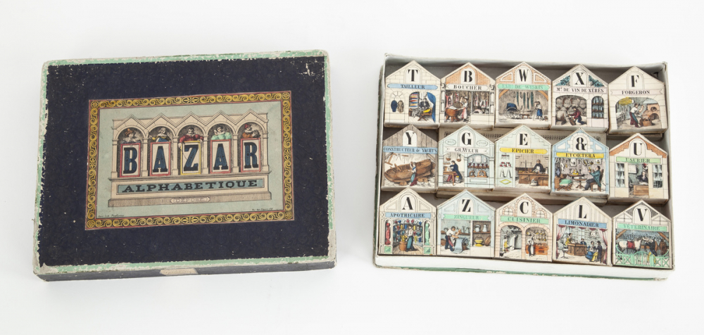 Bazar alphabétique.