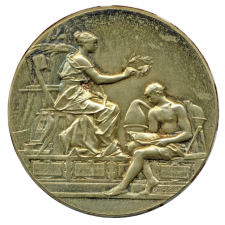 Médaille de l'Exposition Scolaire de Chartres de 1896. 