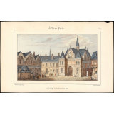 Le Collège de Sorbonne en 1550.